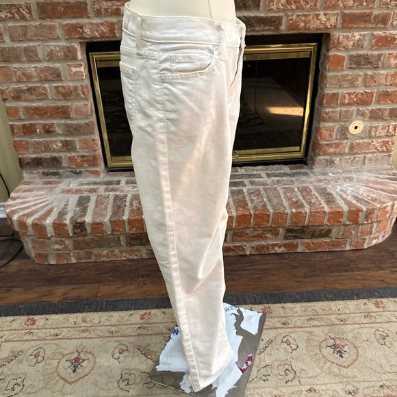 7 For All Mankind White Straight Leg Jeans / 30 / Excellent condition - Picture 3 of 7